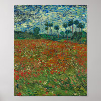 Poppy Field - Vincent van Gogh