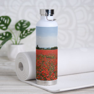 Poppy field - Water bottle