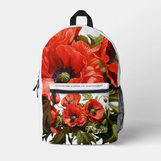 Poppy Fields - Backpack (Front)
