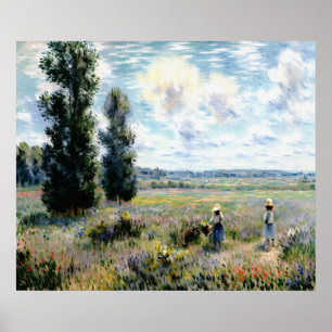 Poppy Fields Near Argenteuil Poster