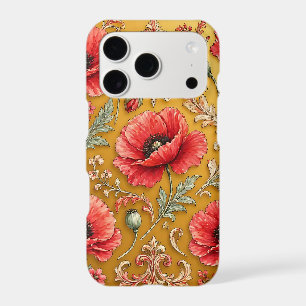 Poppy fleur golden design