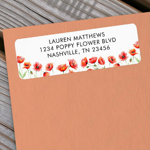 Poppy Flower Floral Orange Spring