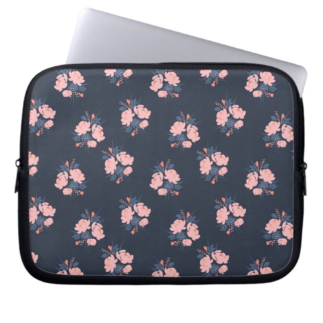 Poppy Flower Laptop Sleeve (Front)
