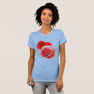 Poppy Flowers Close up T-Shirt
