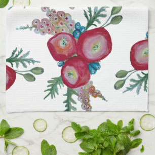 Poppy Garden Tea Towel