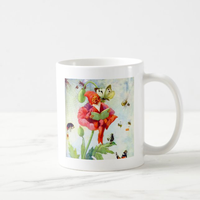 Poppy Gnome Coffee Mug (Right)
