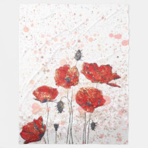 Poppy Gold blanket