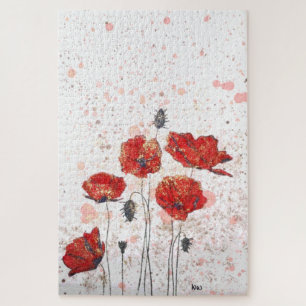 Poppy Gold Jigsaw Puzzle
