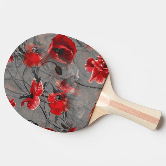 Poppy Haze Ping Pong Paddle (Side)