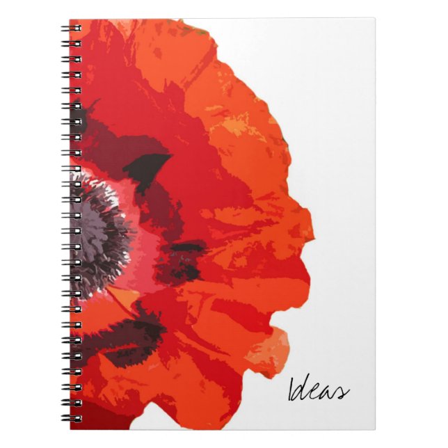 Poppy Ideas Notebook (Front)