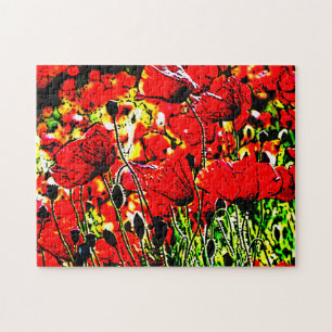 poppy jigsaw puzzle