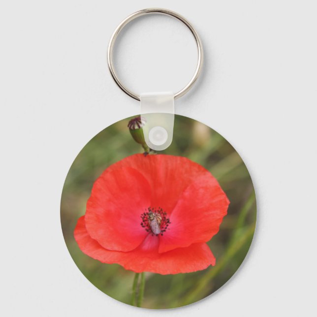 poppy key ring (Front)