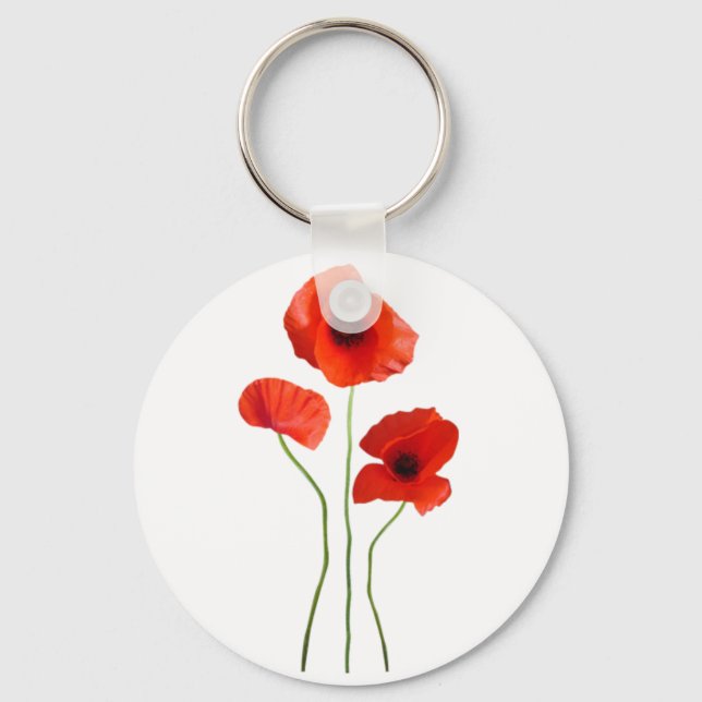 poppy key ring (Front)