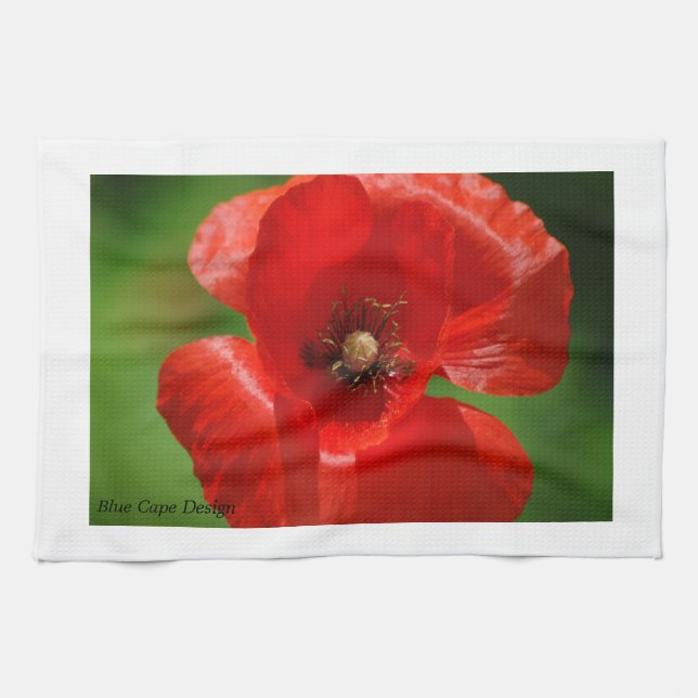Poppy Kitchen Towel (Horizontal)