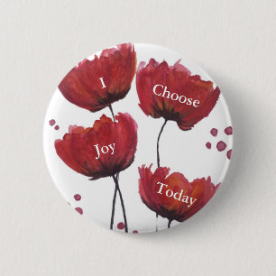 Poppy  Love Button