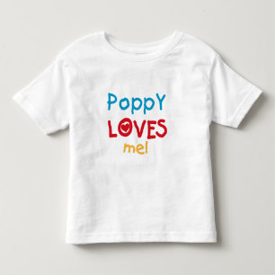 Poppy Loves Me T-shirts and Gifts