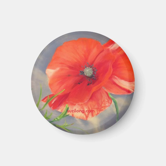 Poppy Magnet (Front)
