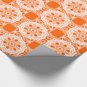 Poppy Mandala Wrapping Paper