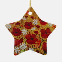 Poppy Meadow, Red Flowers