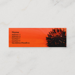 Poppy Mini Business Card
