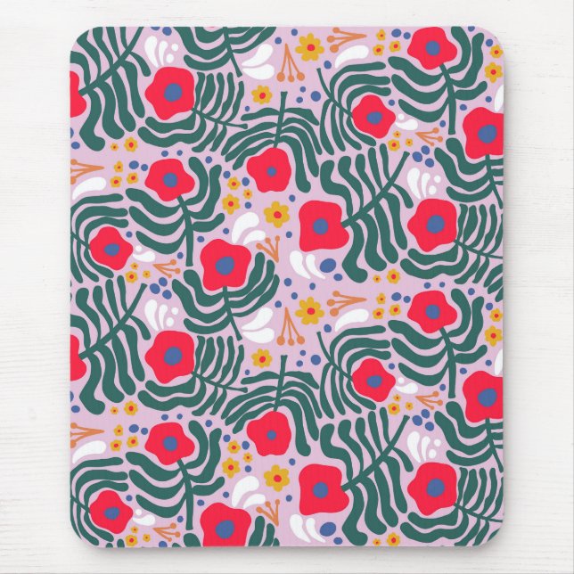 Poppy Mouse Pad (Front)