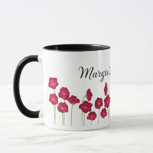 Poppy Mug with Mom's Name on it
