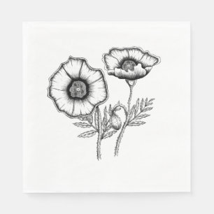 Poppy Napkin