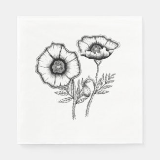Poppy Napkin