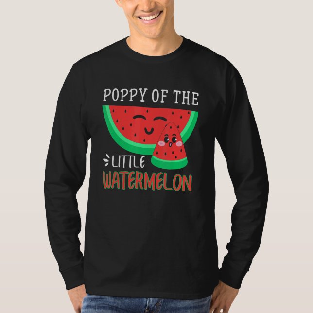 Poppy Of The Little Watermelon Melon Family Matchi T-Shirt (Front)