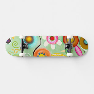 poppy old 70's vintage skateboard surf style