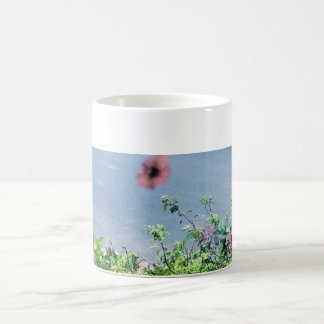 Poppy on the wing coffee mug