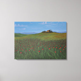 Poppy Paradise Canvas Print