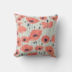 Poppy Paradise Cushion