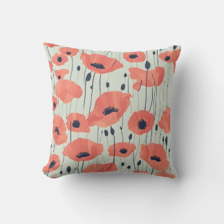 Poppy Paradise Cushion