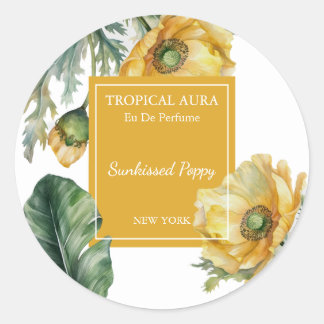 Poppy Perfume Label