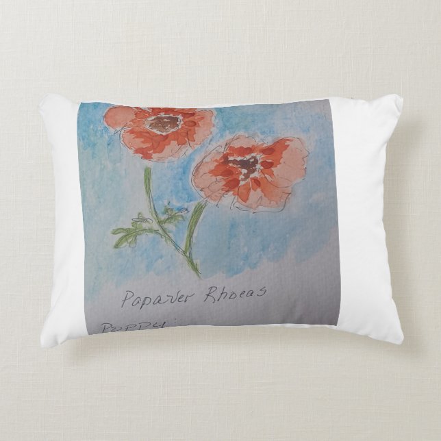 Poppy Pillow (Front)