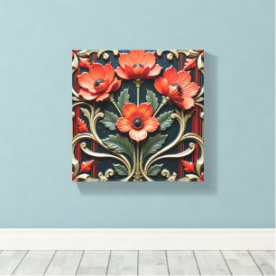Poppy Protege Canvas Print