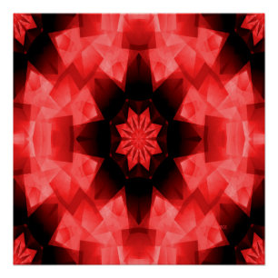 Poppy Red Star.. Poster