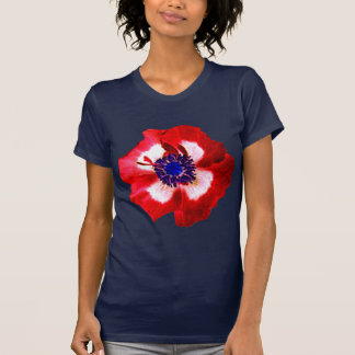 Poppy Red White Blue t-shirt navy