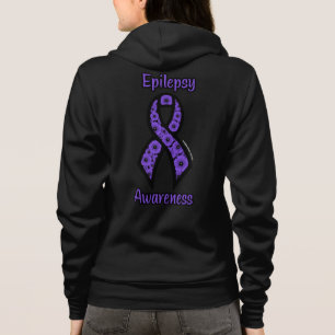 Poppy/Ribbon...Epilepsy Hoodie