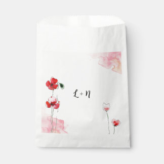"Poppy" Sachets Favour Bags