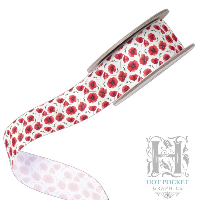 Poppy Satin Ribbon (Creator Uploaded)