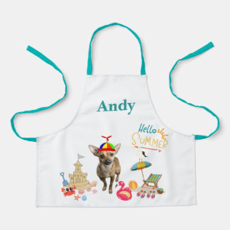 Poppy Says Hello Summer Apron