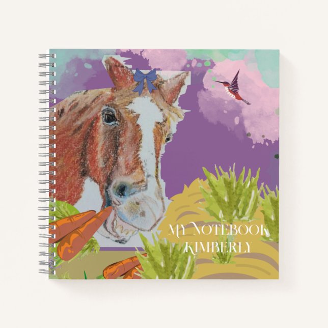Poppy smiles Spiral Notebook (Front)