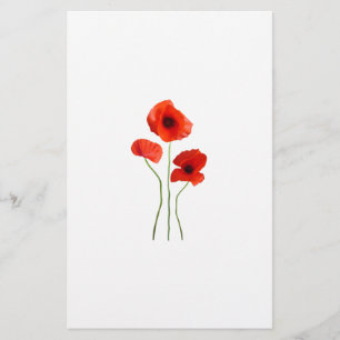 poppy stationery