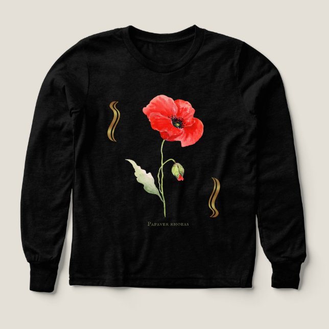Poppy t-shirt (Design Front)