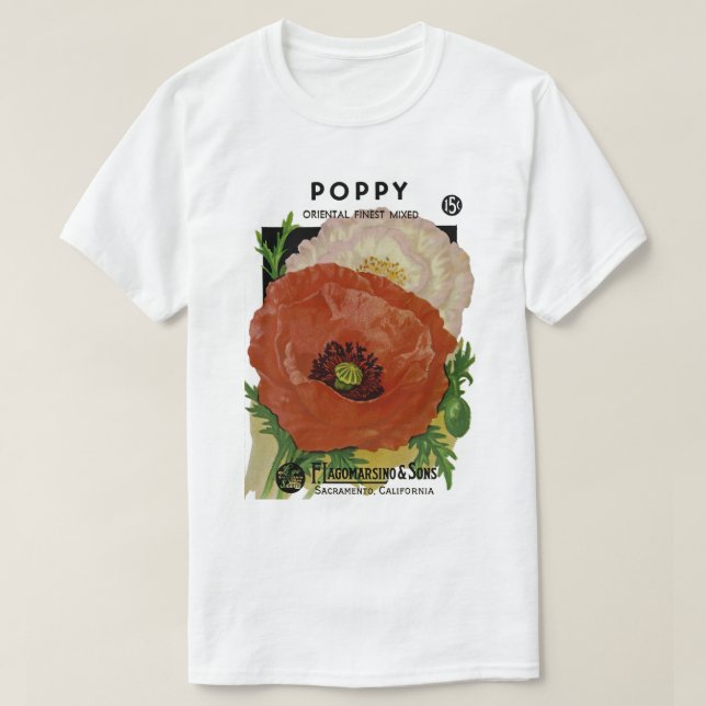 Poppy T-Shirt (Design Front)