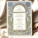 Poppy Wedding Invitations Art Nouveau by Mucha<br><div class="desc">Art Nouveau Vintage wedding invitations by Alphonse Mucha in a floral, romantic, and whimsical design. Victorian flourishes complement classic art deco fonts. Please enter your custom information, and you're done. If you wish to change the design further, simply click the blue "Customise It" button. Thank you so much for considering...</div>