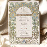 Poppy Wedding Invitations Art Nouveau by Mucha<br><div class="desc">Art Nouveau Vintage wedding invitations by Alphonse Mucha in a floral, romantic, and whimsical design. Victorian flourishes complement classic art deco fonts. Please enter your custom information, and you're done. If you wish to change the design further, simply click the blue "Customise It" button. Thank you so much for considering...</div>