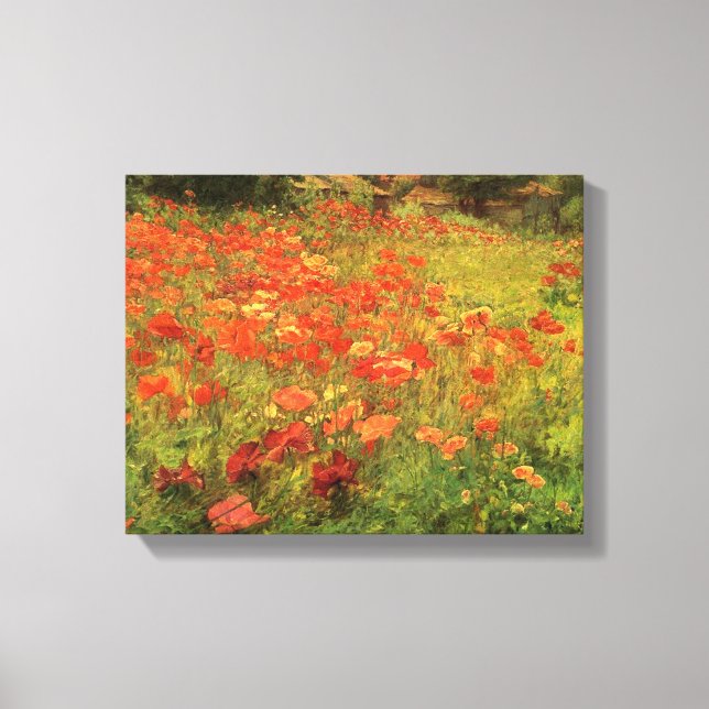 Poppyland Canvas Print (Front)